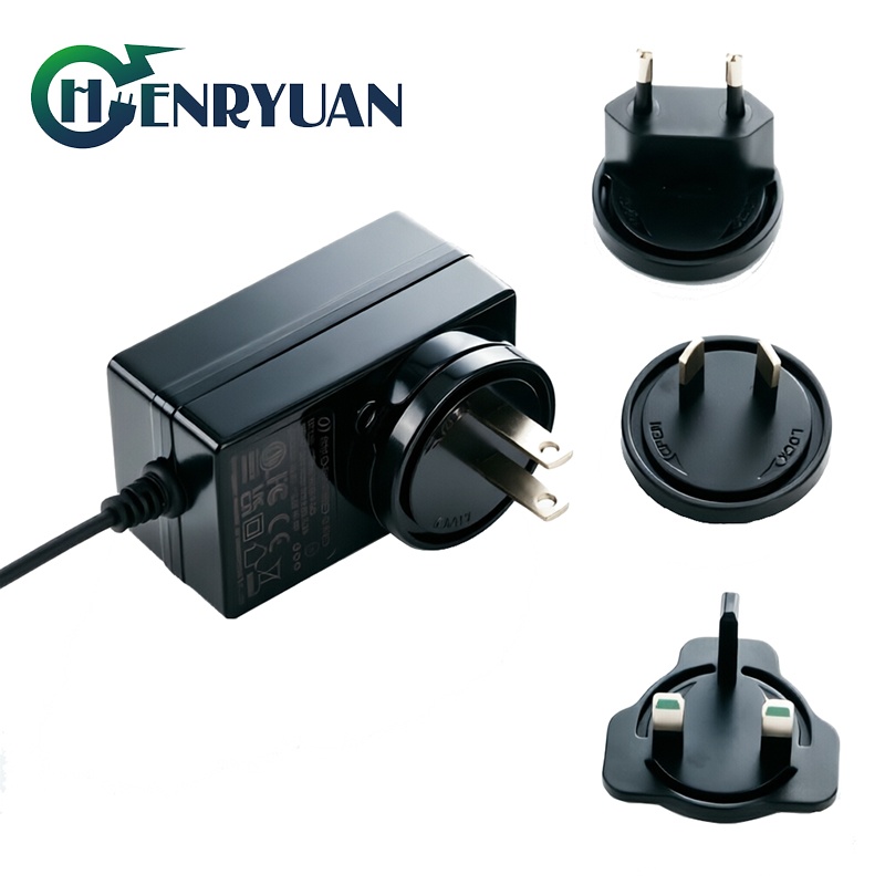 US EU UK AU JP KR universal multi plugs switching power supply 5V 3A charger
