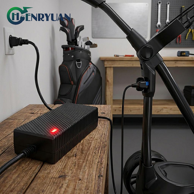 Henryuan 24V charger with anderson plug for golf trolley