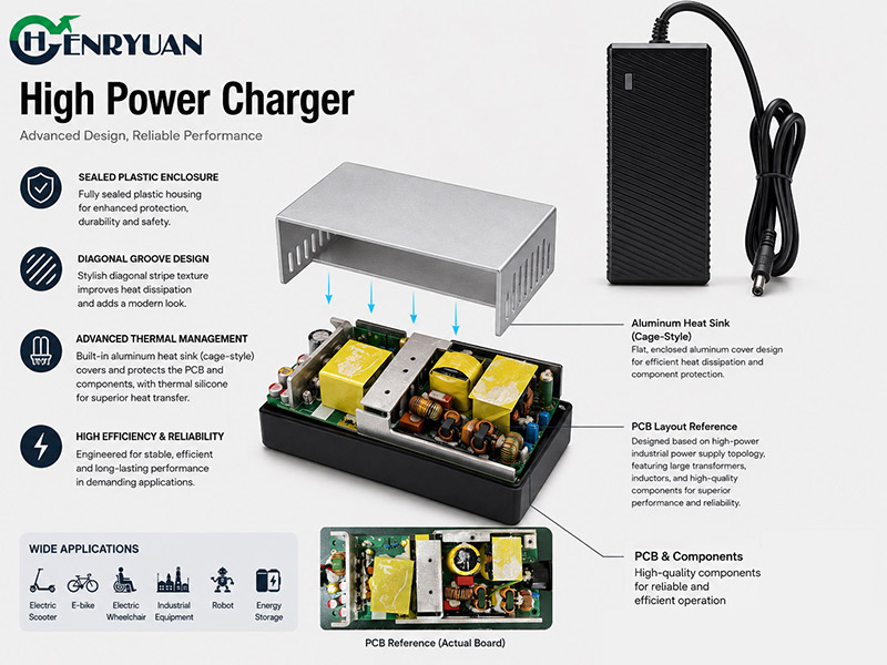 Henryuan advanced charging solution thermal management design
