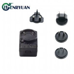 High Quality Interchangeable Plug 5V 1A 1.5A 2A 2.5A 3A USB Charger