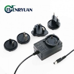 CE UL SAA PSE UKCA approved Interchangeable multi plug 4S NIMH battery charger 6V 500mA 1A