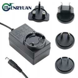 Interchangeable Plug 8.4V 1.5A Li-Ion Charger For 2S 7.4V Lithium Battery