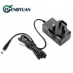 UK Plug CE UKCA 12V LiFePO4 Charger 14.6V 1A AC DC adapter