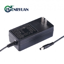 US Plug 12V Li-Ion Charger 12.6V 3A UL cUL Listed Switching Power Supply